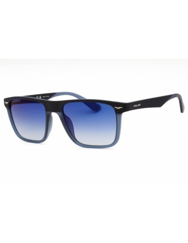 Police SPLE02 Sunglasses brillant des détails fins